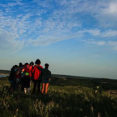 top of hill